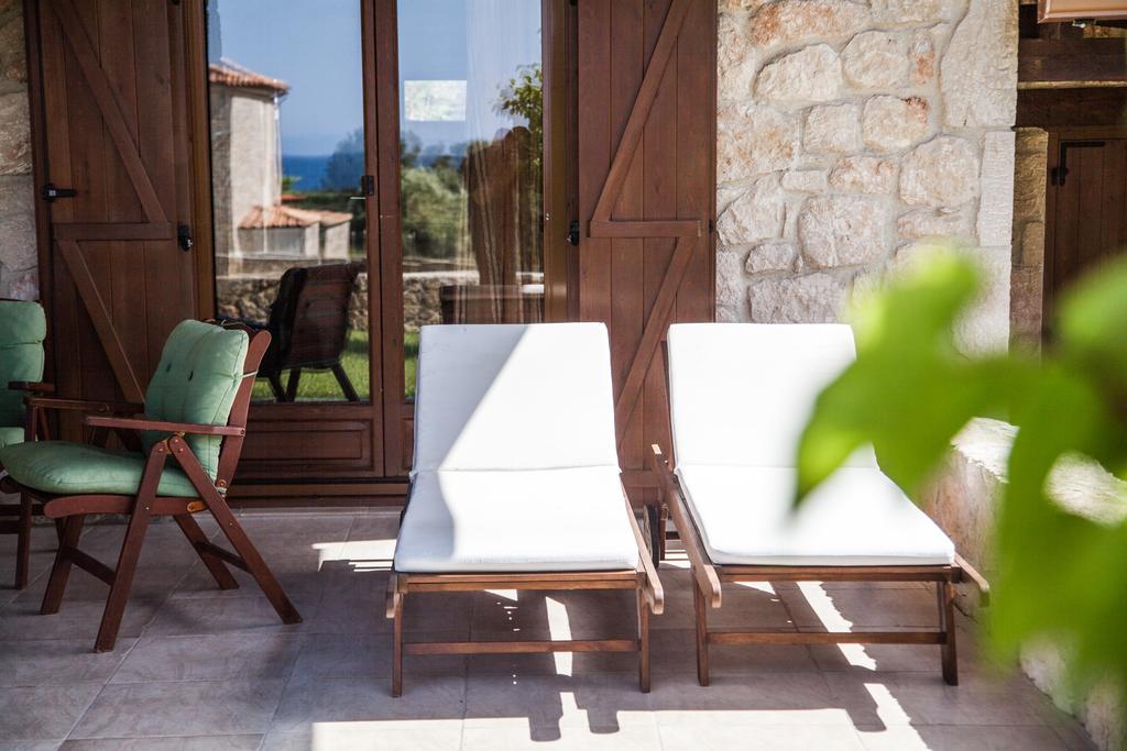 Villa Jordan'S Stone House Siviri Esterno foto